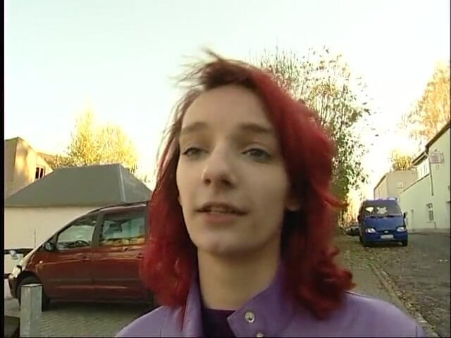 Dirty Teeny: Redhead teen with small tits gives an amazing blowjob at...