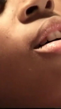 Two Young Black Lesbians with Nice Tits Lick Each Other's Pussy and Enjoy