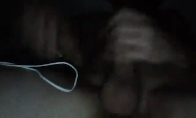 LilTaste: Buttnaked Masturbating at Night in Bed Solo &amp; Assfingering; No Audio/no...