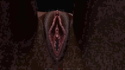 Erotic Krisso: Naar beneden - etnische tiener wordt gecreampied