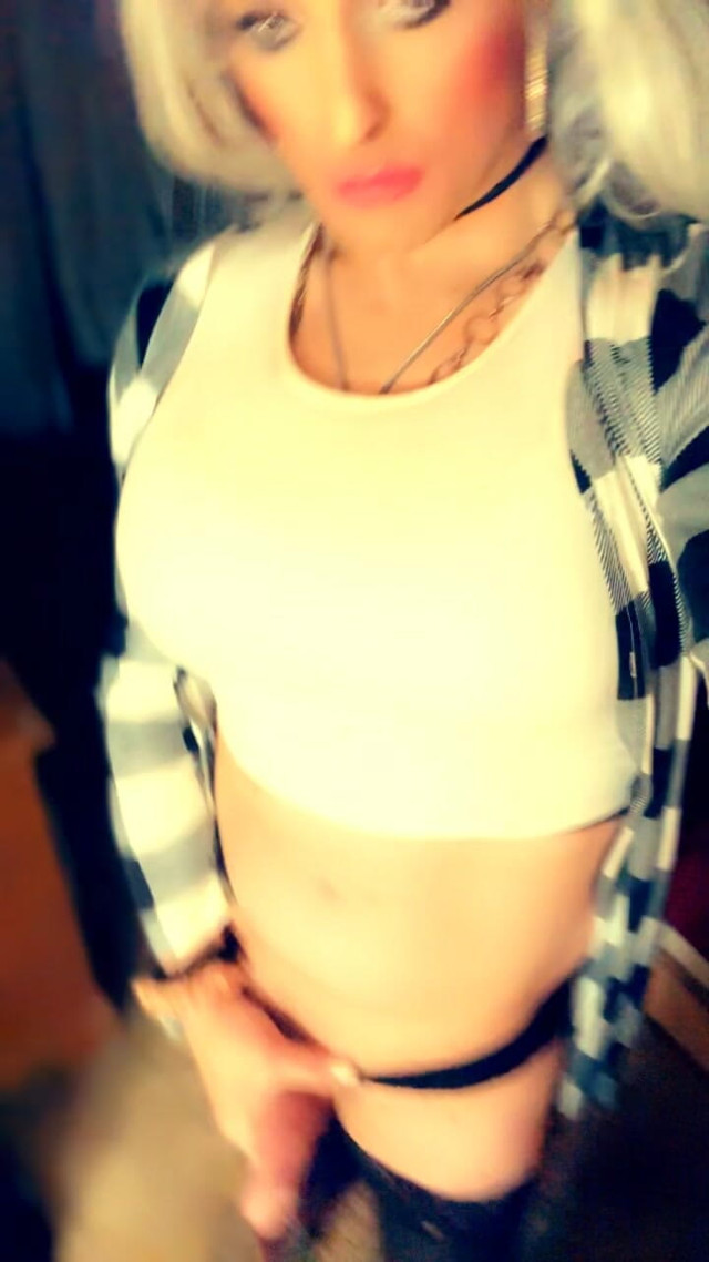 A Rare Shot of This Bunnis Useless Clitty Not Being Tucked N Snugged in a Cute Pink Clitty Cage Where She Belongs (Sissy_DestanieStarr)