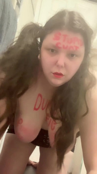 Shaking Udders Dumb Fat Pig Humiliation