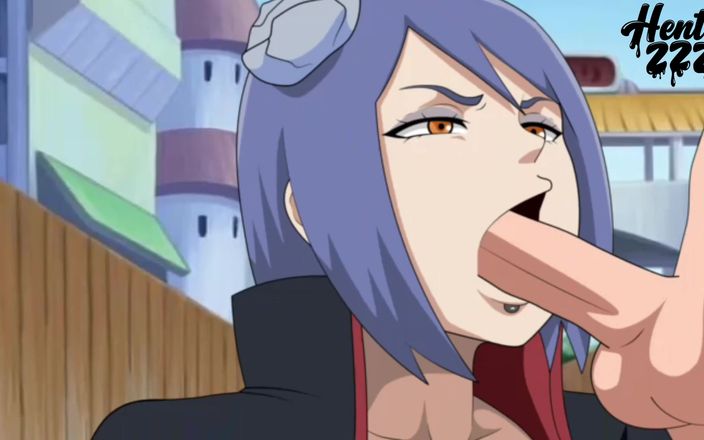 Hentai ZZZ: Bez cenzury Wideo Konan Naruto Hentai Anime