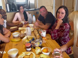 Orgy in a Chalet in the Mountains