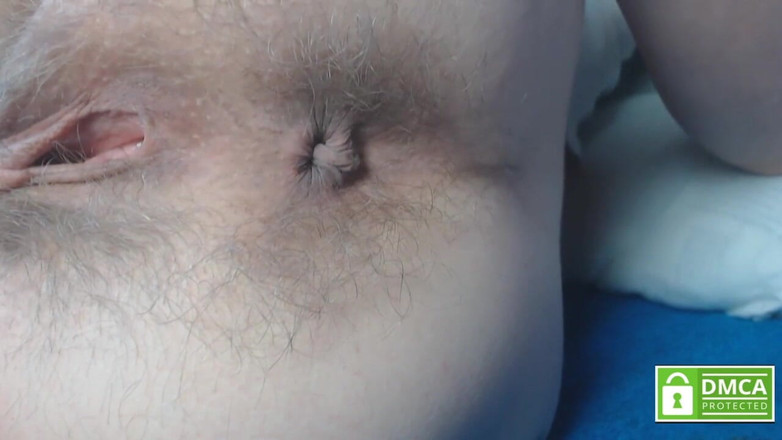 Risky Hairy Couple: 23 minut roztahování kundičky a prstění zadku