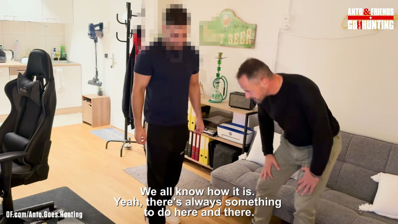 Anto and friends go hunting: Straight Turkish Friend Cums in Married German Guys Mouth After...