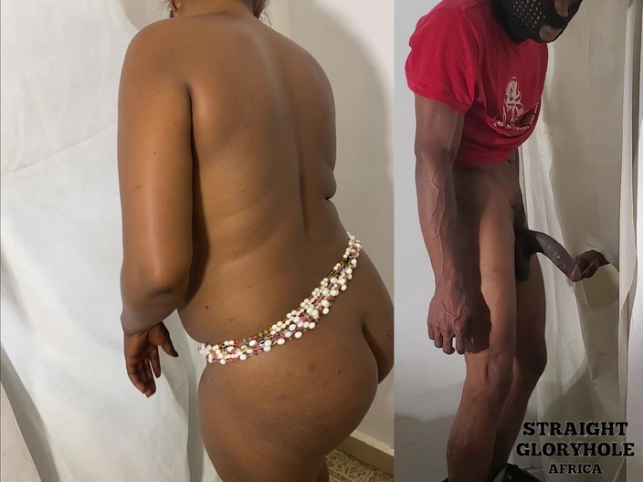Straight gloryhole Africa: Můj bratranec je tak sexy, chtěla jsem spolknout jeho sperma,...