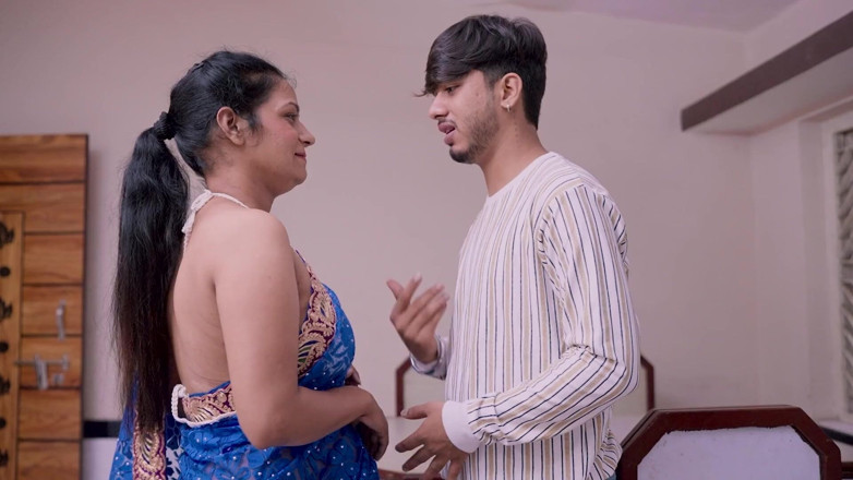 HotMaal69: Indische tante hatte angst, nachdem sie großen schwanz mit vollem...