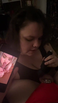 Vibrating My Flat Caged Cuck Husband During Sph