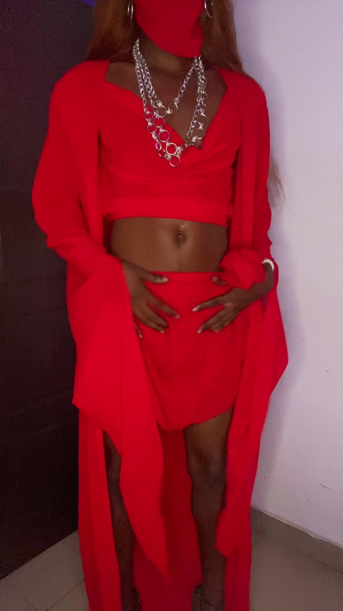 Cilia Hung: The Lady in Red with Carrot