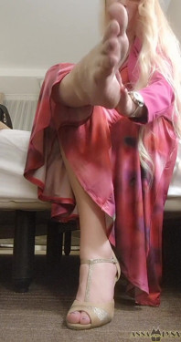 Taking off My High Heels After a Party