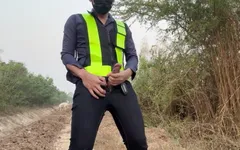 Engineer Comes to the Work Before Work Time