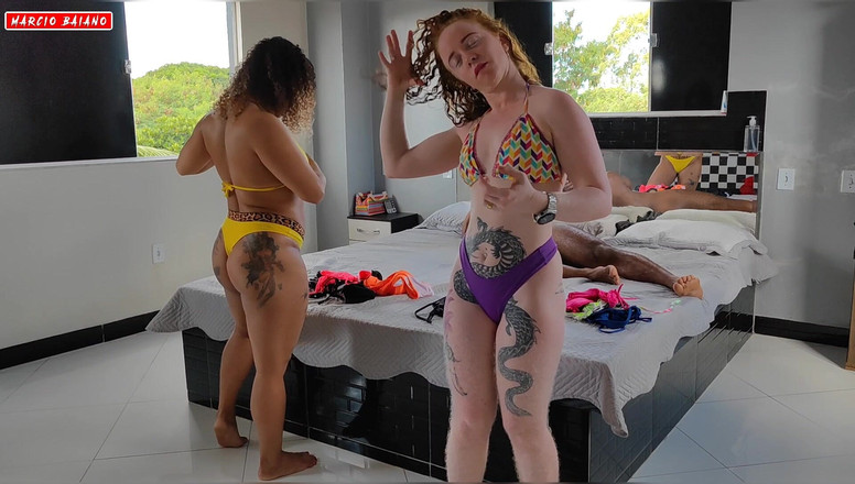 MARCIO BAIANO: Moje dvě manželky mají sex a já se dostanu uprostřed...