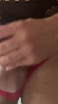 Juicy Quick Cum in Lingerie