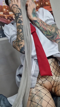 第一人称视角 Marigalore Shinny Tan 连裤袜包裹