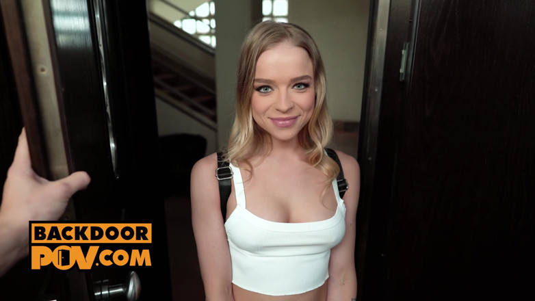 BackdoorPOV: POV - sperma slurpende tiener Alexa Flexy geeft zich over aan...