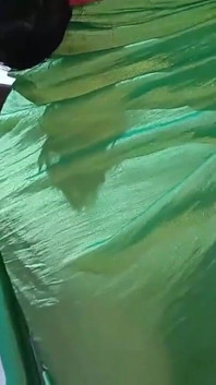 Friend's Stepmom Fucking in Green Saree with Subtitles -1