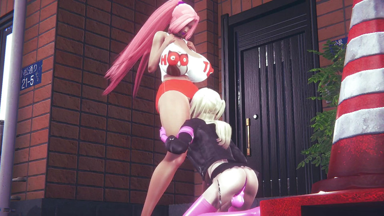 Wraith Futa: 小妞被 futa 指责 - 3D 色情模仿