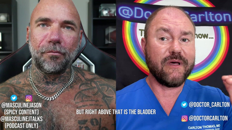 Raw and Uncensored with Masculine Jason: Cómo evitar consejos de sexo anal con el doctor Carlton (episodio 12)