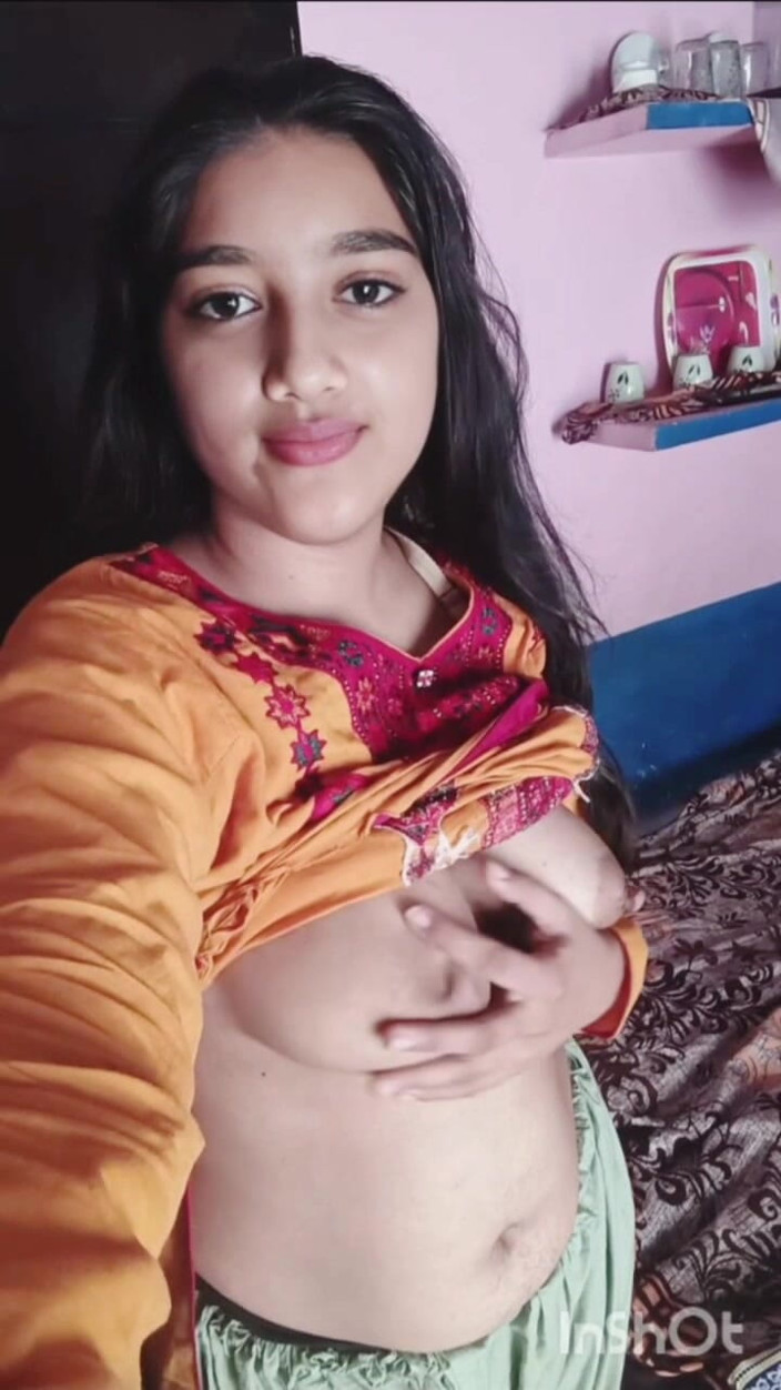 Naughty_Sana: Hot Step Stepsister Showing Her Big Boobs and Pussy to...