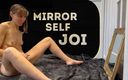 Wamgirlx: Інструкції з само оргазму в дзеркалі з собою