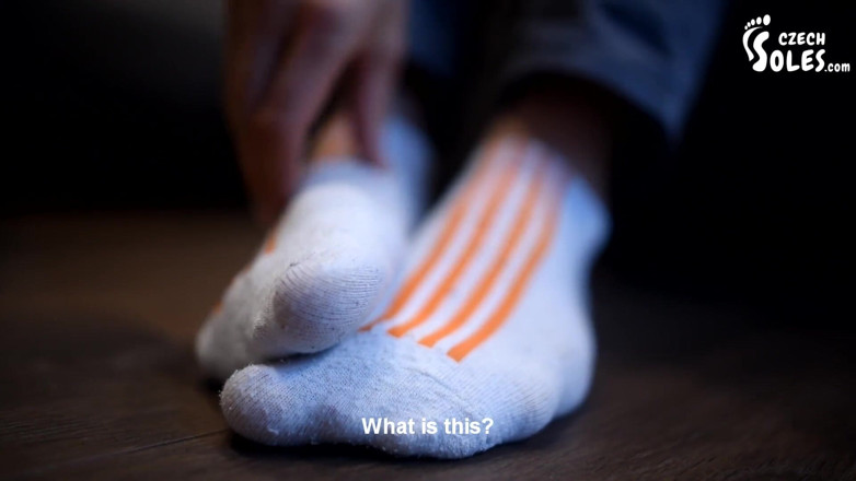 Czech Soles - foot fetish content: At giantess Eliška's huge feet