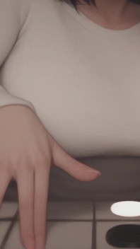 Geobsedeerde Lucy # 4, ze gebruikt haar voeten, geanimeerd schattig kamergenoot pornospel
