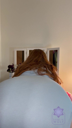 Dahlia Wolf: Prachtige babe sundress twerken