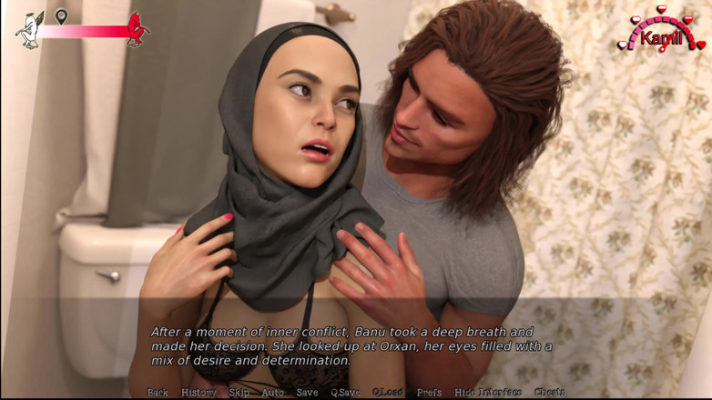 Johannes Gaming: मध्य पूर्व में जीवन 27 Banu की बड़े काले लंड द्वारा चुदाई