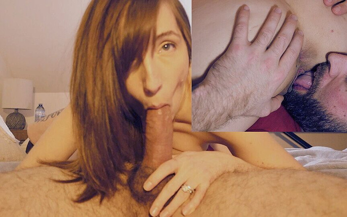 JessTonySquirts: Casal amador 69 - 2 Way View HD (engolir e orgasmos múltiplos)