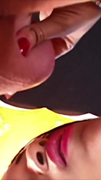 Glazed Puss - Busty Babe Gets Titfucked & Facialled