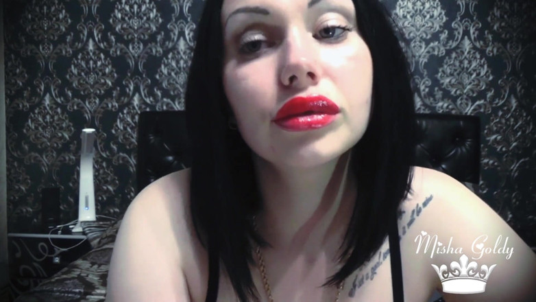 Goddess Misha Goldy: vishaal seksi laal honth