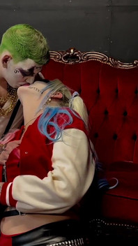 Harleyquinn & joker sinnlicher grober fick
