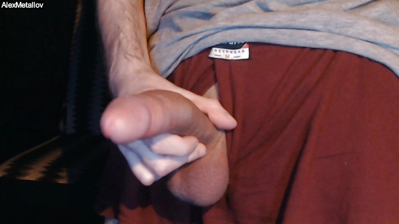 Alex Metallov: 32 天没有射精！7根厚绳子。大量射精