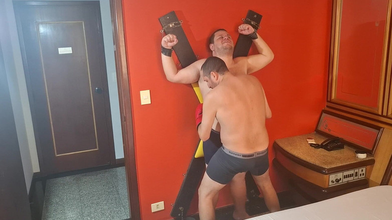 Punchbagplz: Wraak Jobber vs Heavyhitterboxer - x overheersing