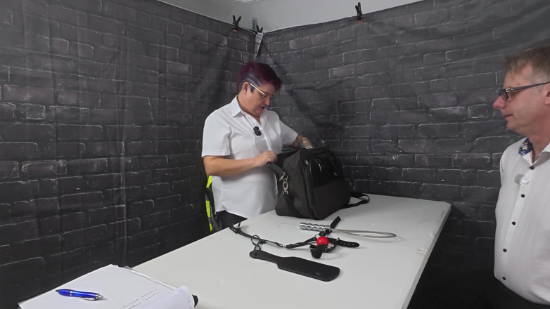 The Izars: Sargent Izar Does a Search on Suspect Latex Bubble