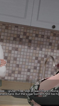 Godson 4 - Max Sees Lorraine in Bra and Panty in the Bathroom
