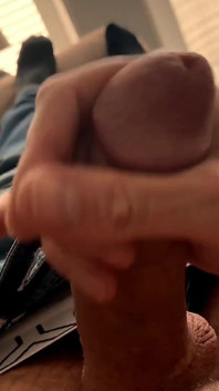 Horny After a Hard Day with a Nice Cumshot