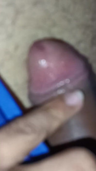Taking My Cock Out of My Shorts and Playing with His Foreskin and Precum