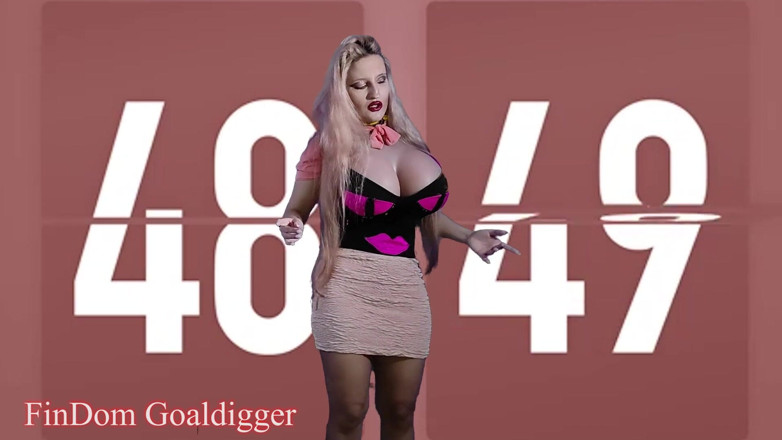 FinDom Goaldigger: Es instrucciones de paja magnética