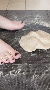 Squishing Pizza Dough