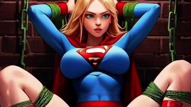 Spicy Toons: Myślę, że pobrałem niewłaściwy film Supergirl