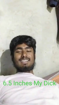 My Cock White Sperm & 6.5 Inches My Dick
