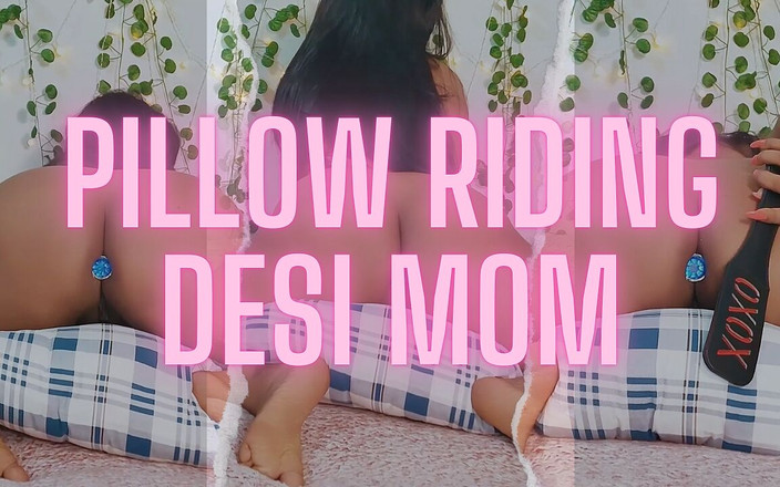 Lilly Gone Wild: 骑乘我的枕头，同时塞满了肛塞