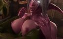 Velvixian 3D: Elfe nocturne, branlette espagnole sexy (voix de mâle)