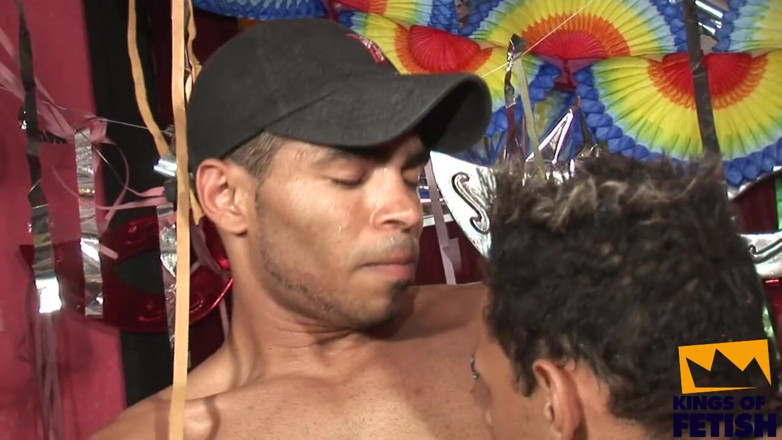 Gay Diaries: One guy gets his tight ass rammed by two friends...