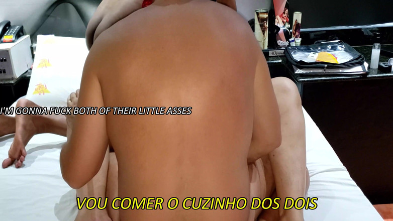 Minhaesposaparaoutro: [napisy]hotwife Motel Threesome Com 18yo BBC Bull, Pink Nightie, Breast Play &amp;...