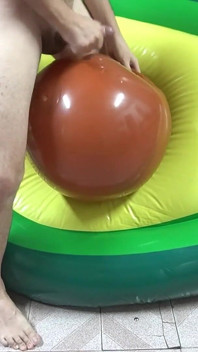 Avocado Inflatable Float