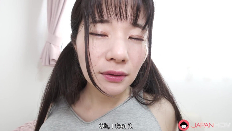 Japan HDV: 義理の妹の藤井林檎からのPOVオナニーショー