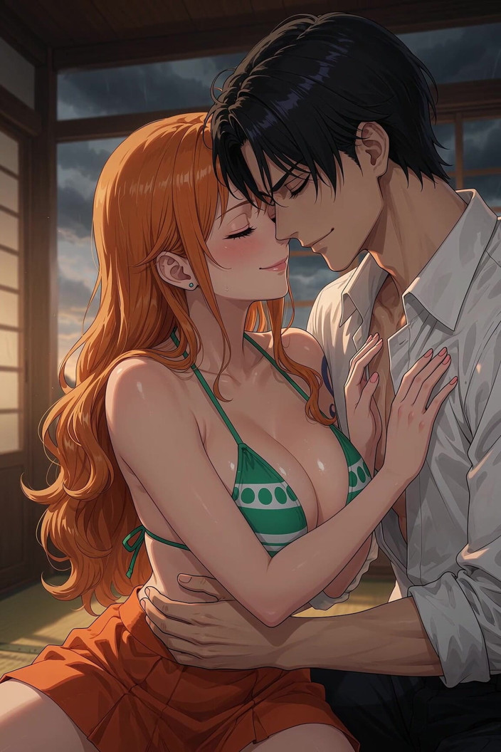 Sdanimacionescol: Nami là một con đĩ, cô ấy làm nóng người bạn thân...